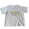 Maison Margiela Number ''6'' Beige Tape White T-shirt