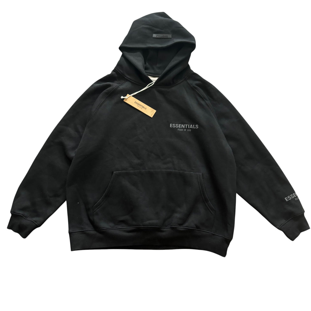 FEAR GOD Black Hoodie Logo