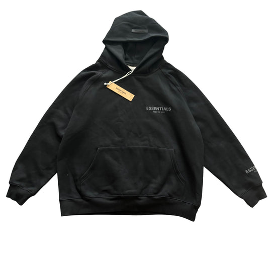 FEAR GOD Black Hoodie Logo