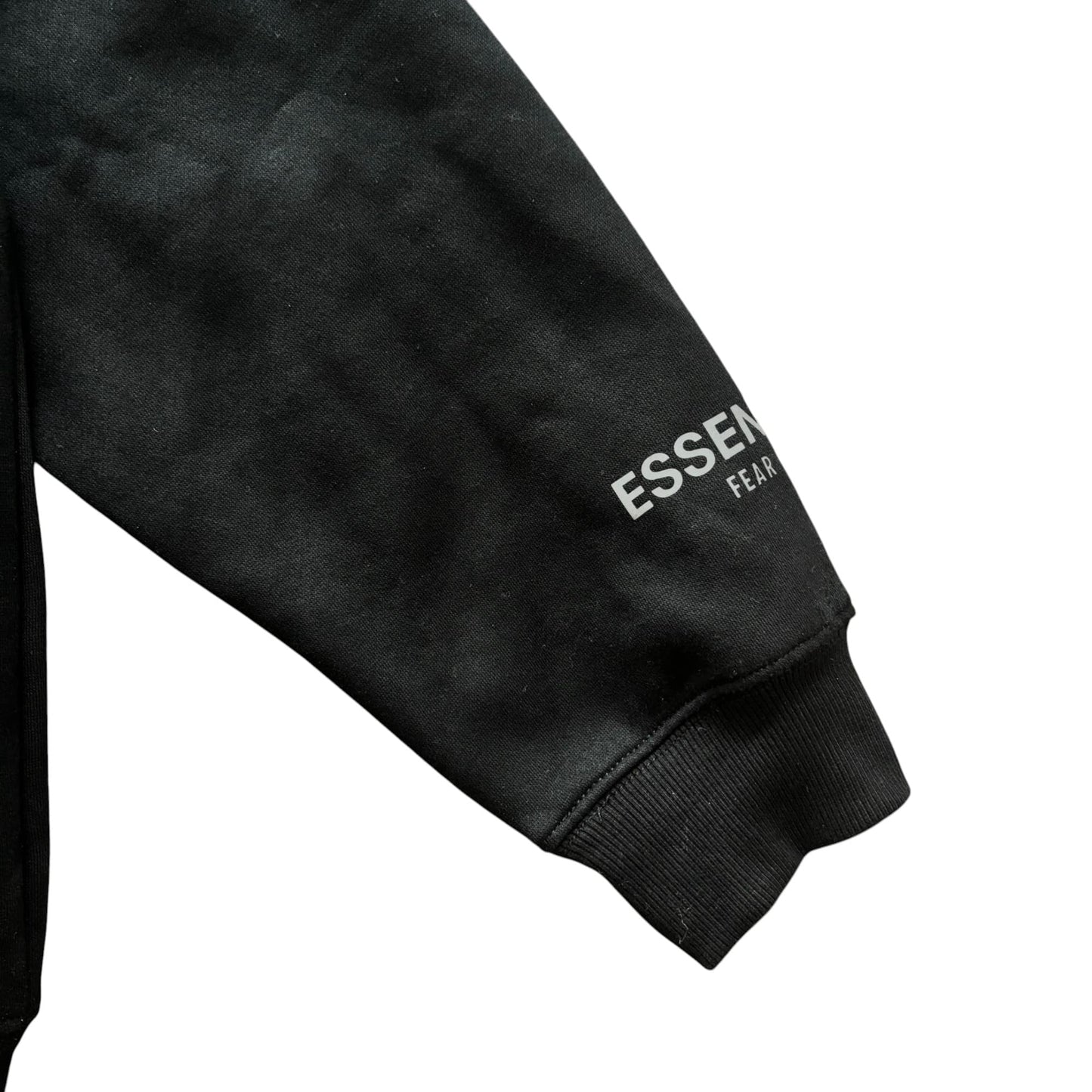 FEAR GOD Black Hoodie Logo