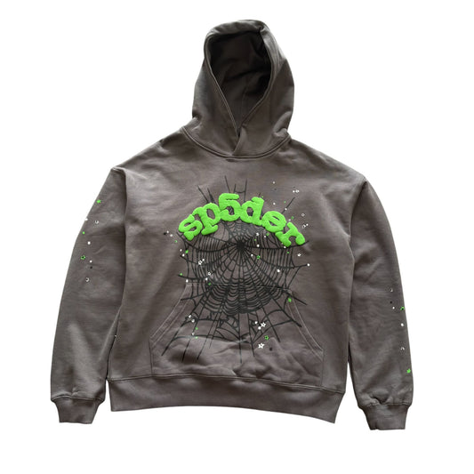 SP5DER Green Hoodie