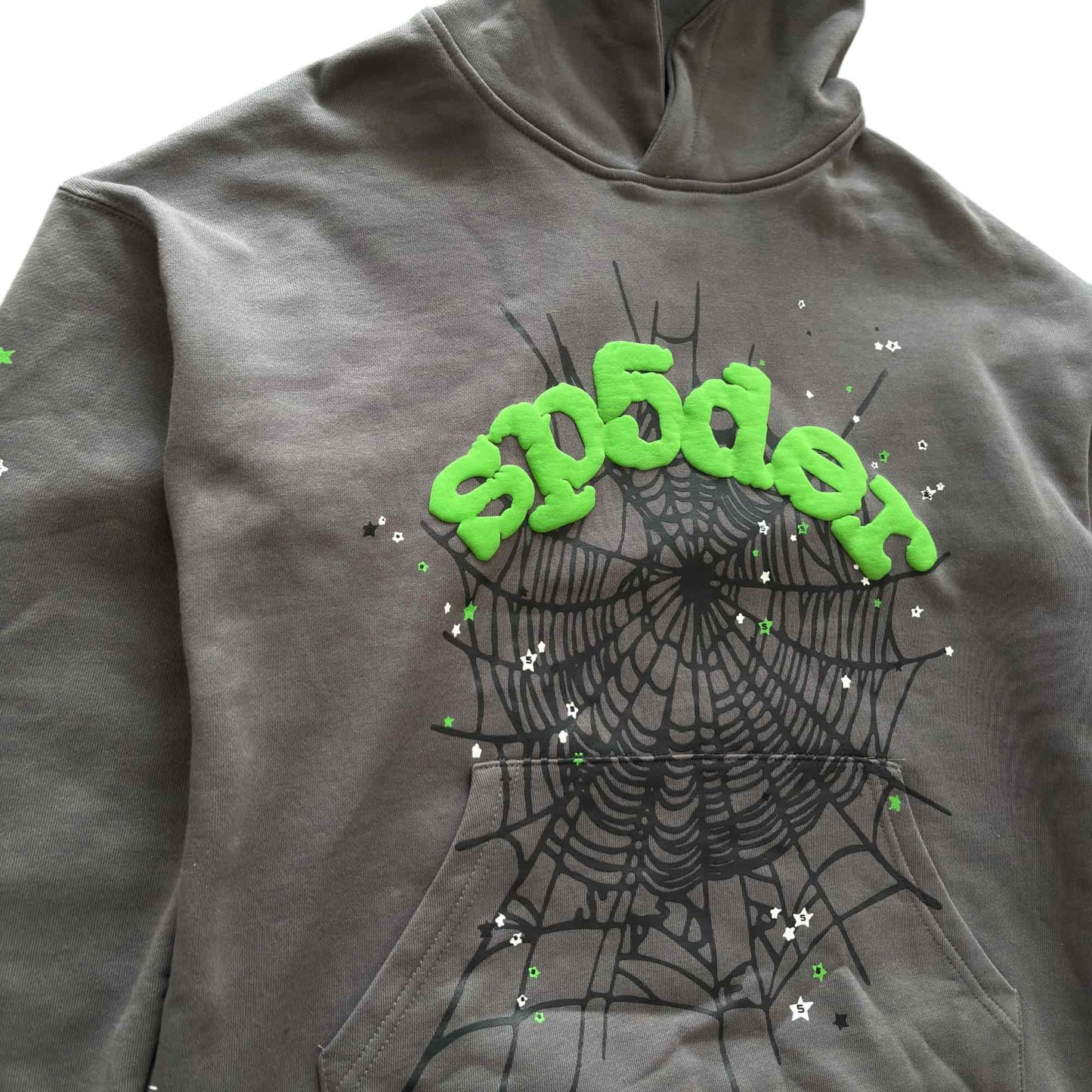 SP5DER Green Hoodie