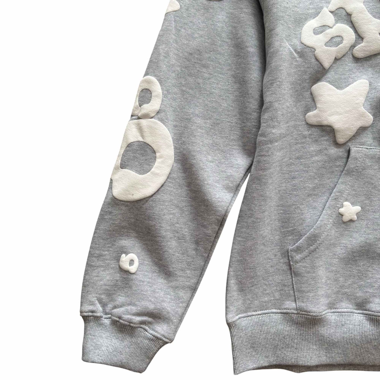 SP5DER Grey Hoodie