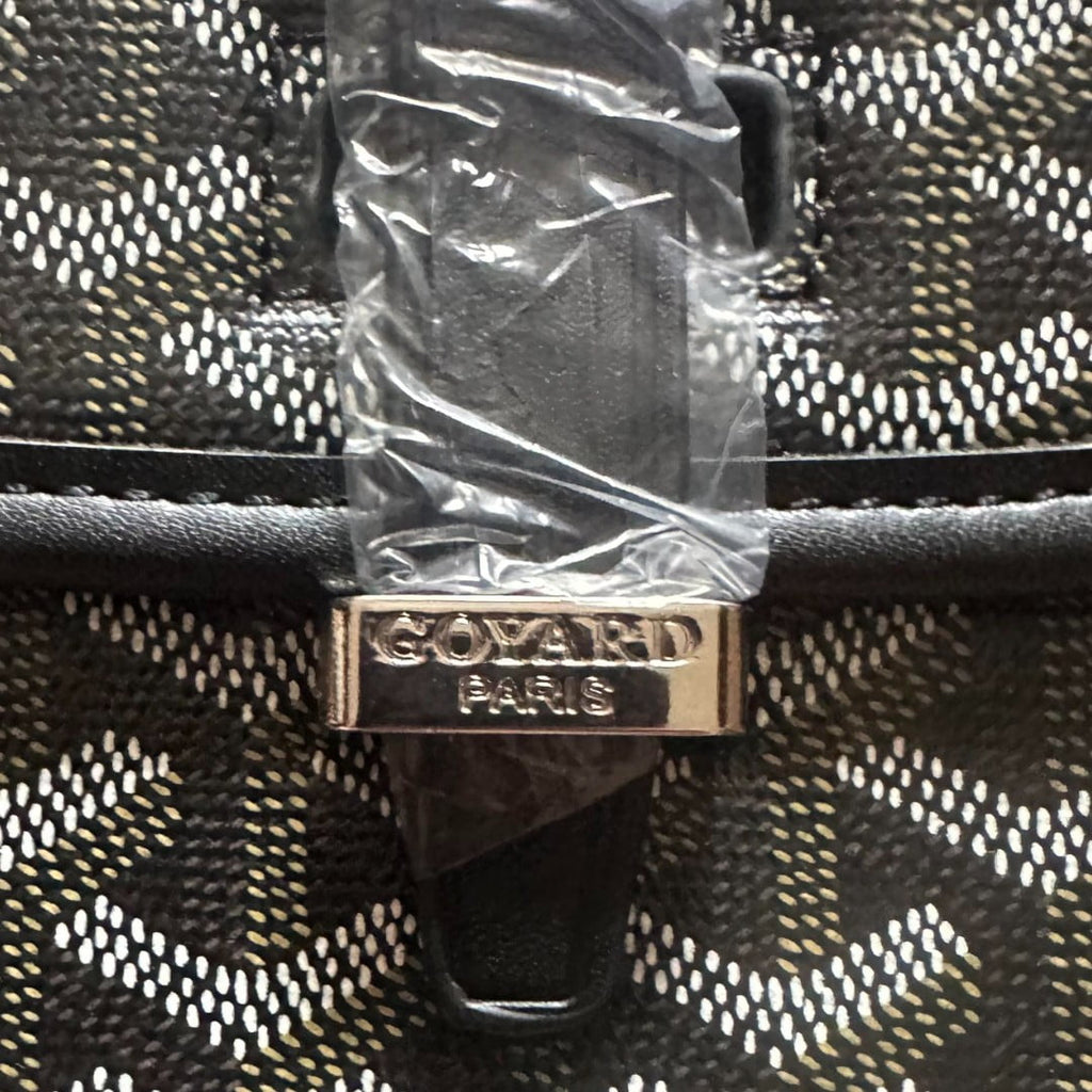 GOYARD Goyardine Messenger Black Bag