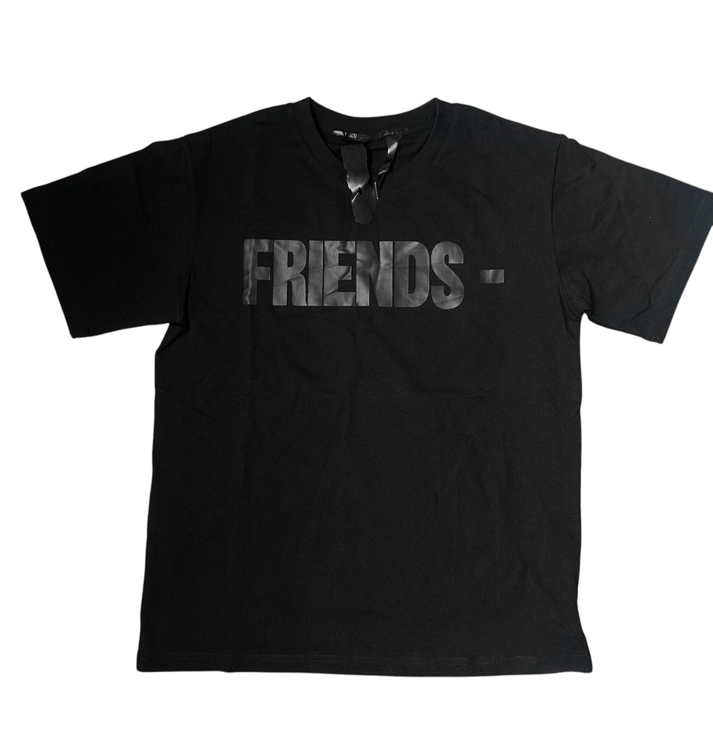 VLONE Black '' FRIENDS '' T-shirt