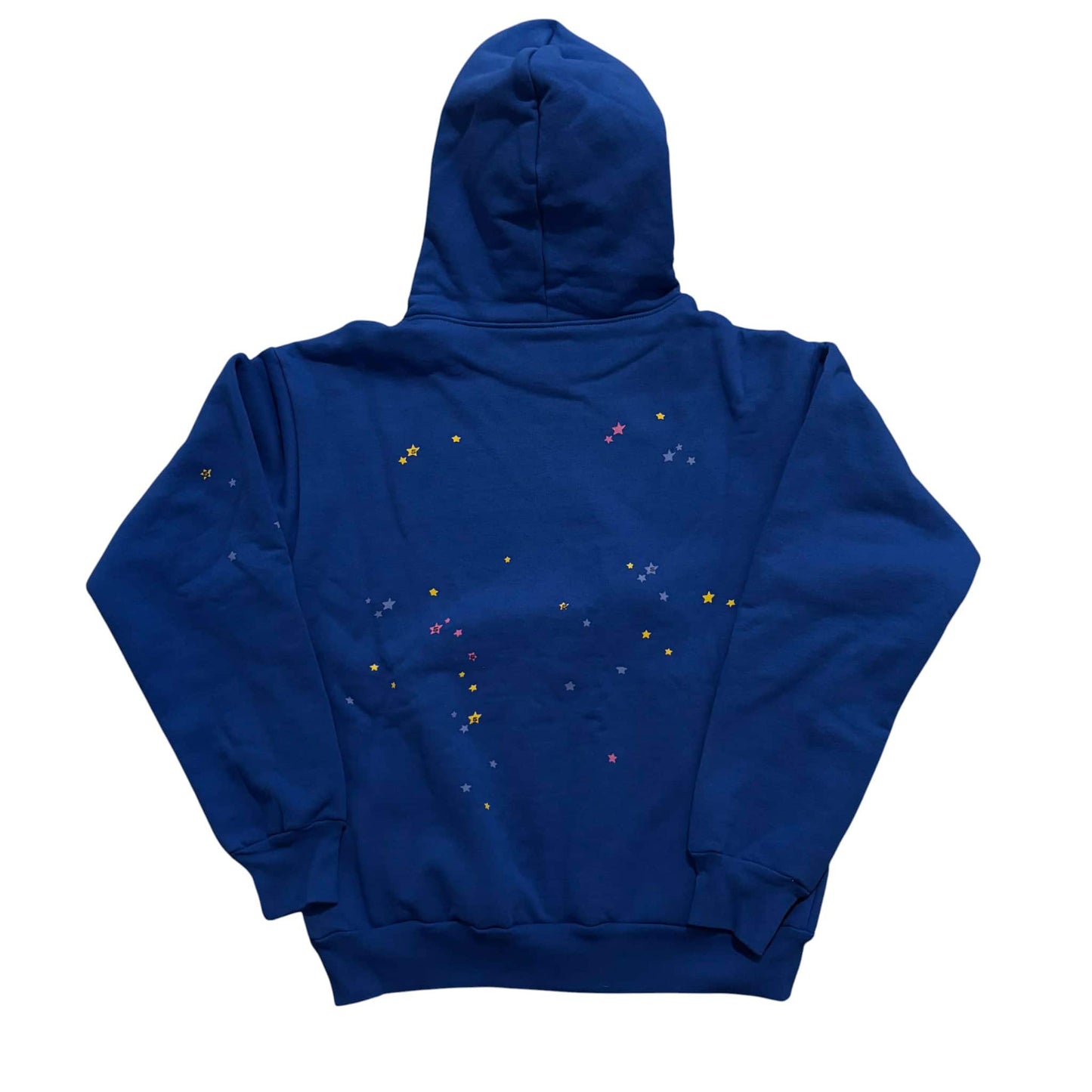Sp5der Navy Blue Hoodie LIMITED