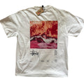 STTSY WHITE TEE  LIMITED '' Sunset Surge Tee  ''