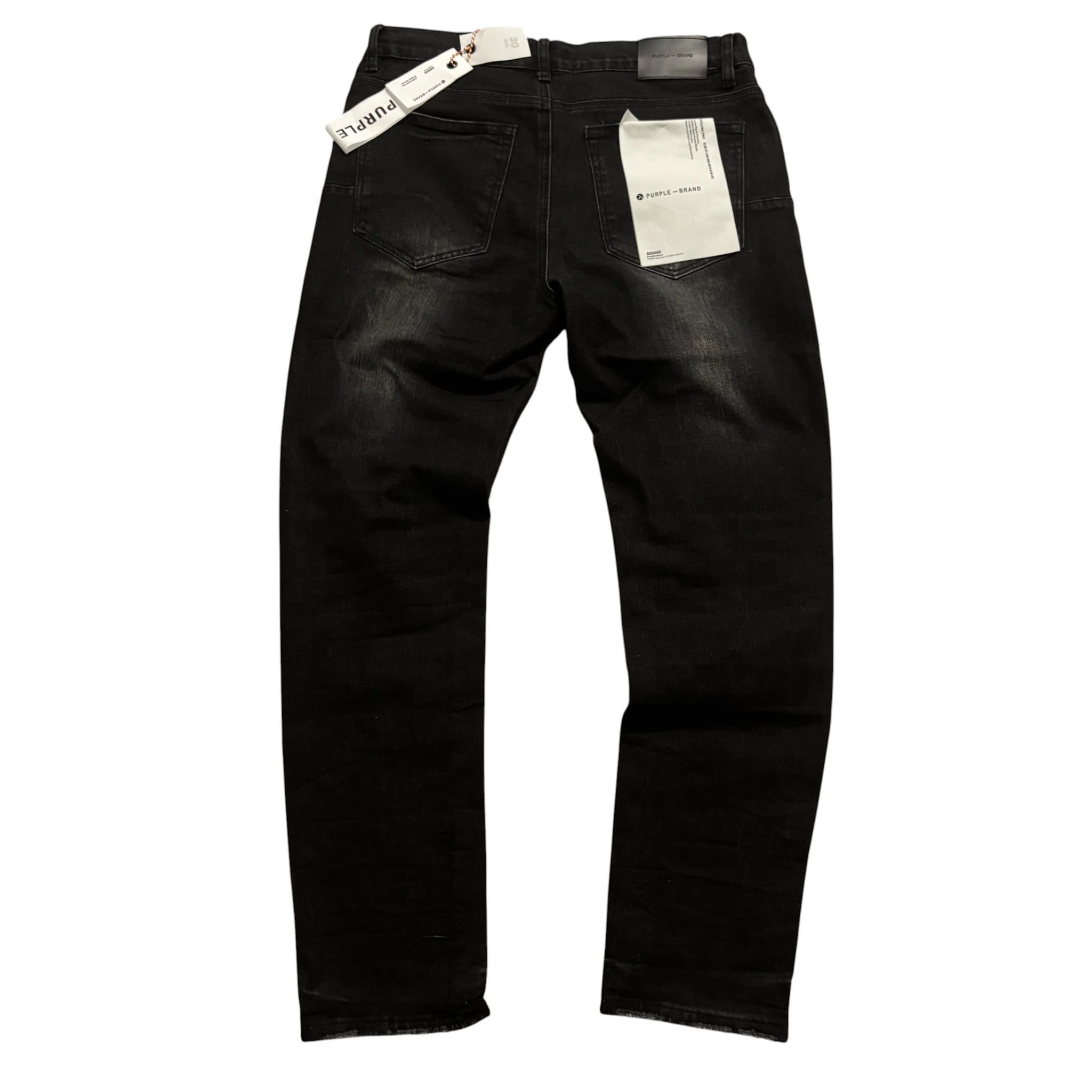 Purple Black Sprayed jeans