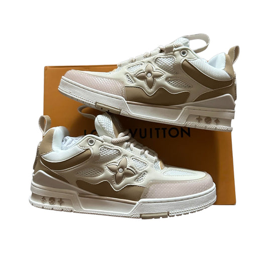 EXCLUSIVE BEIGE L-V SKATE SNEAKER