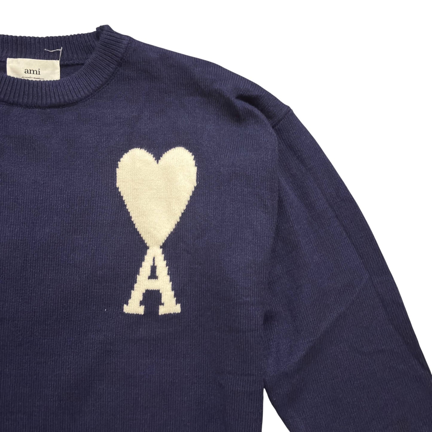 Ami Paris Navy Sweater LIMITED