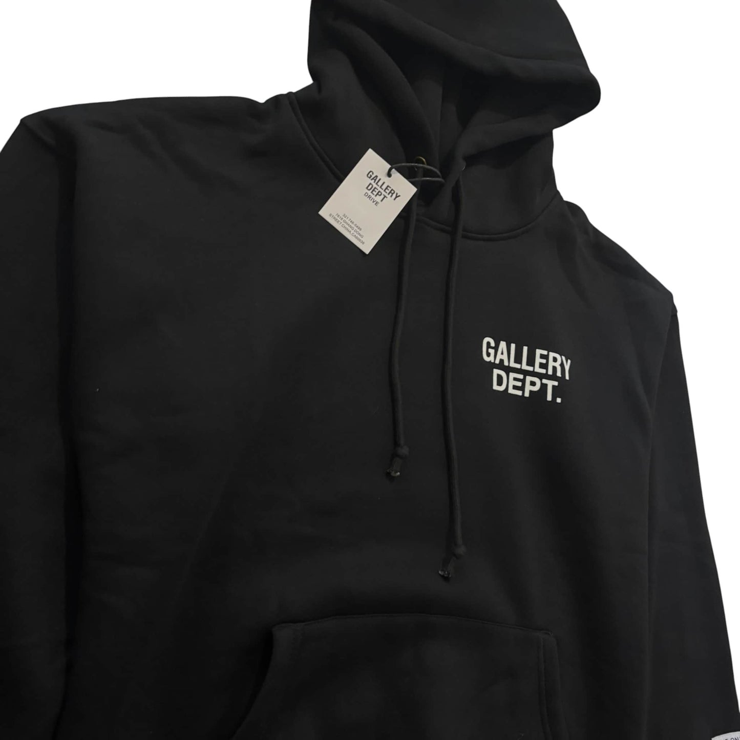 Gallery Dept. Logo Hoodie Black