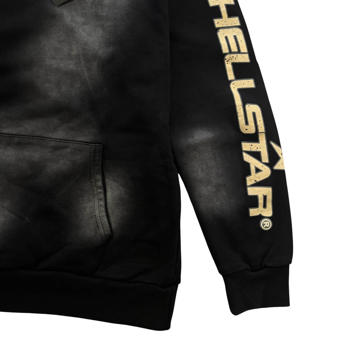 Black Hellstar Washed Hoodie