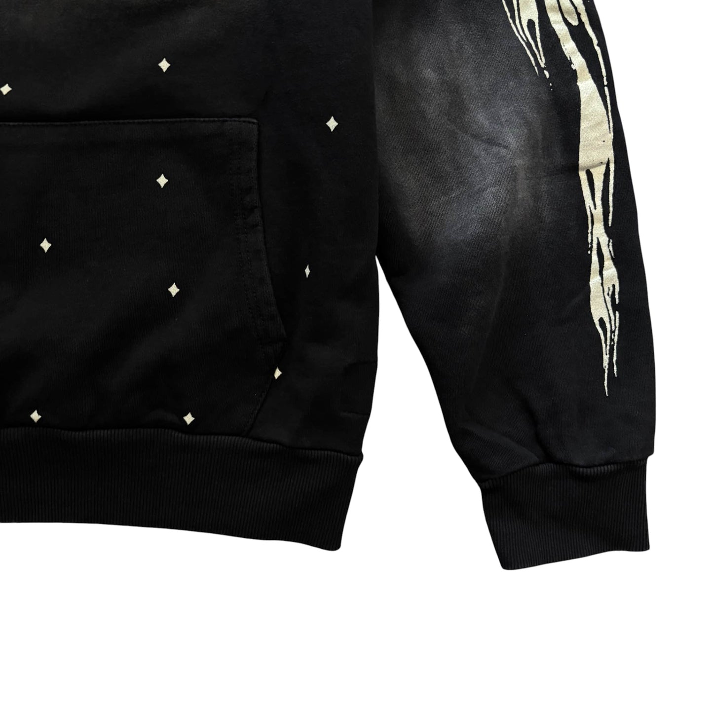 Black Hellstar Washed Hoodie 2.0