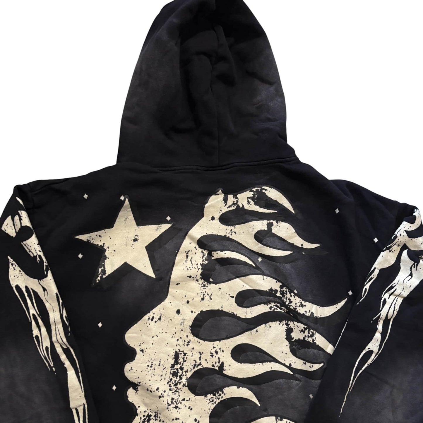 Black Hellstar Washed Hoodie 2.0