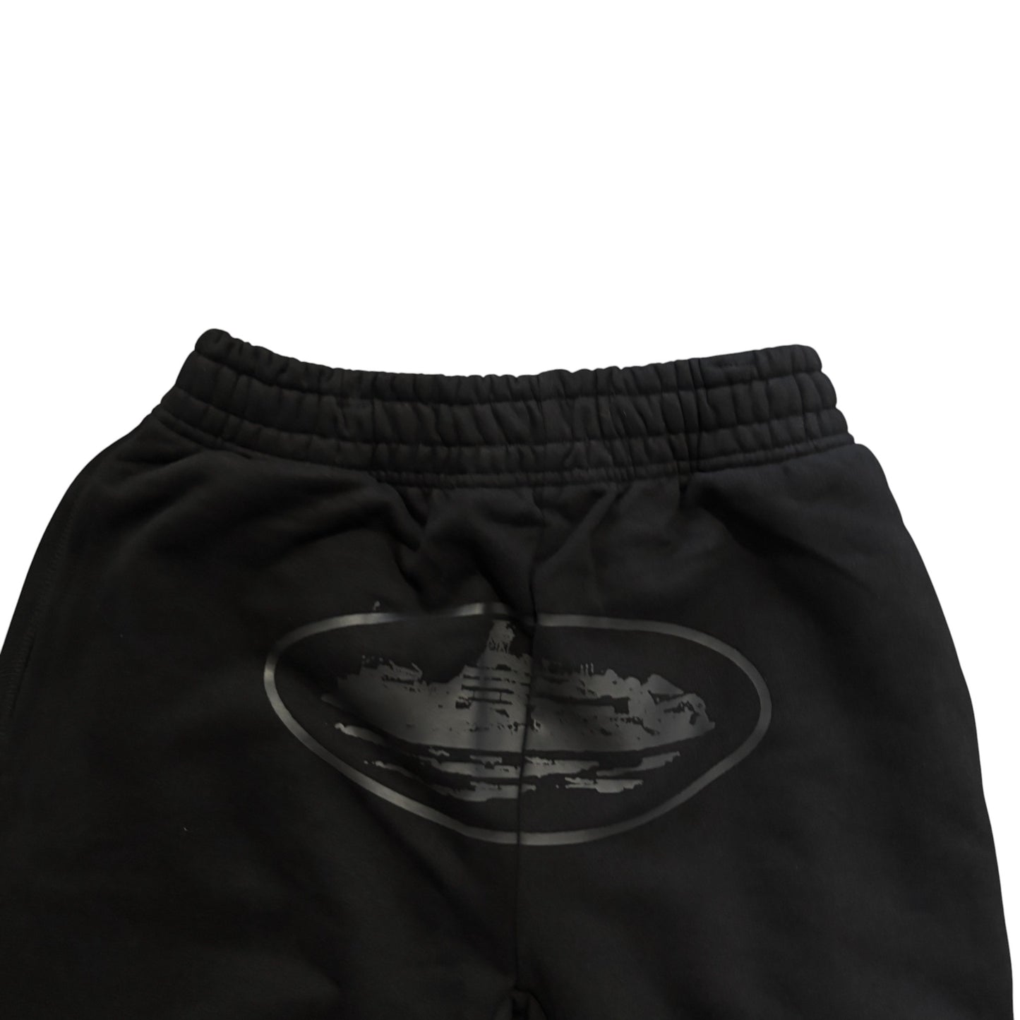 CRTZ Black Monochrome Print Sweatpants