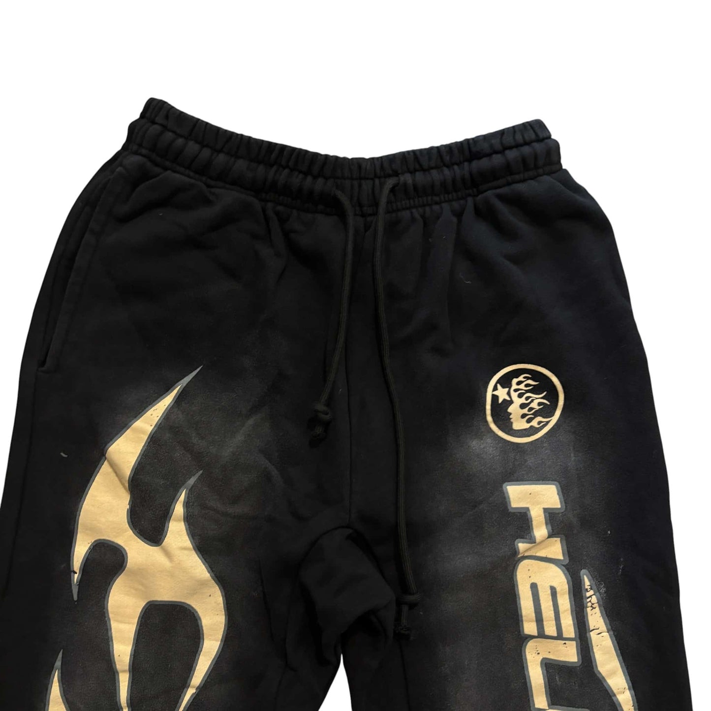 Hellstar Black Washed Sweapants 2.0