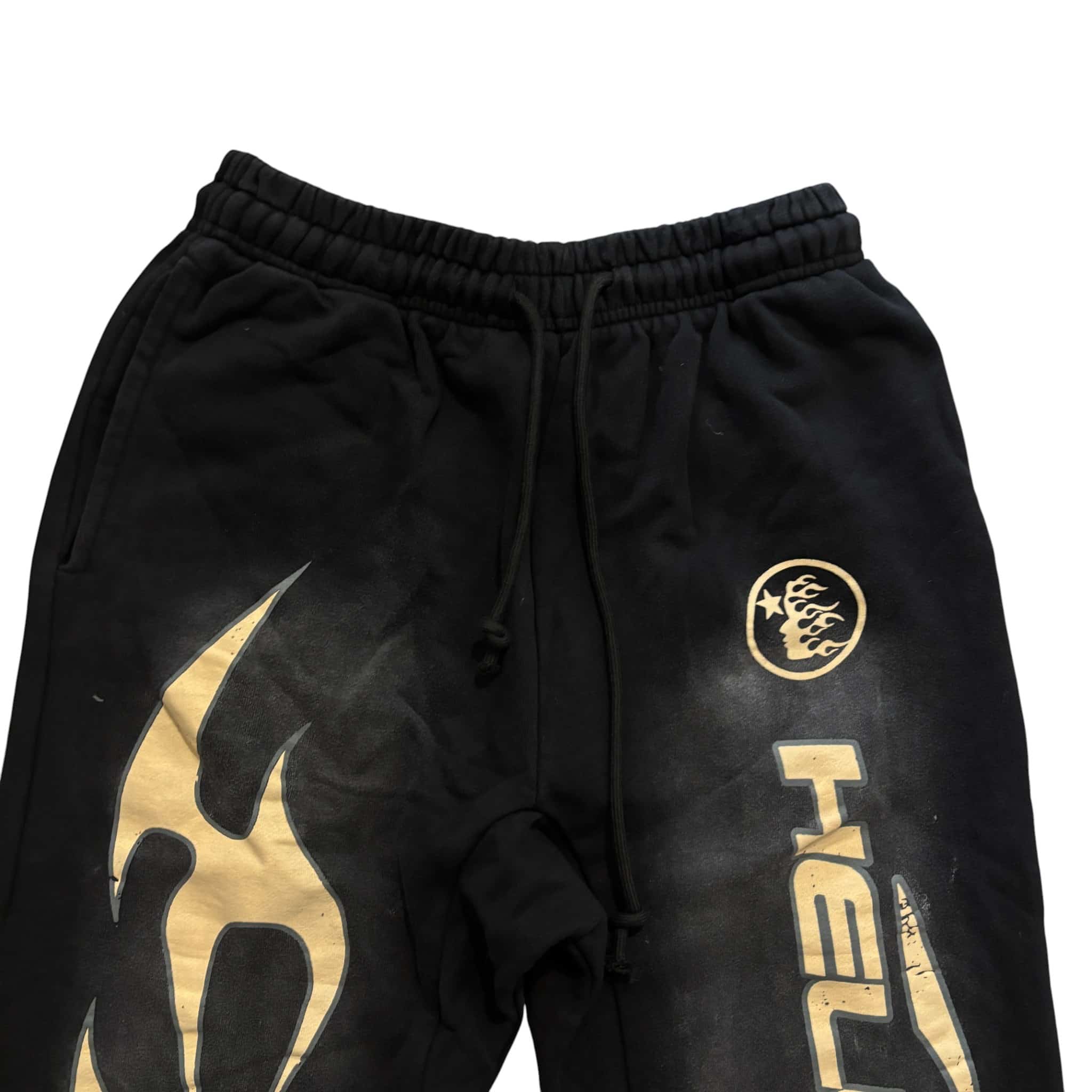 Hellstar Black Washed Sweapants 2.0