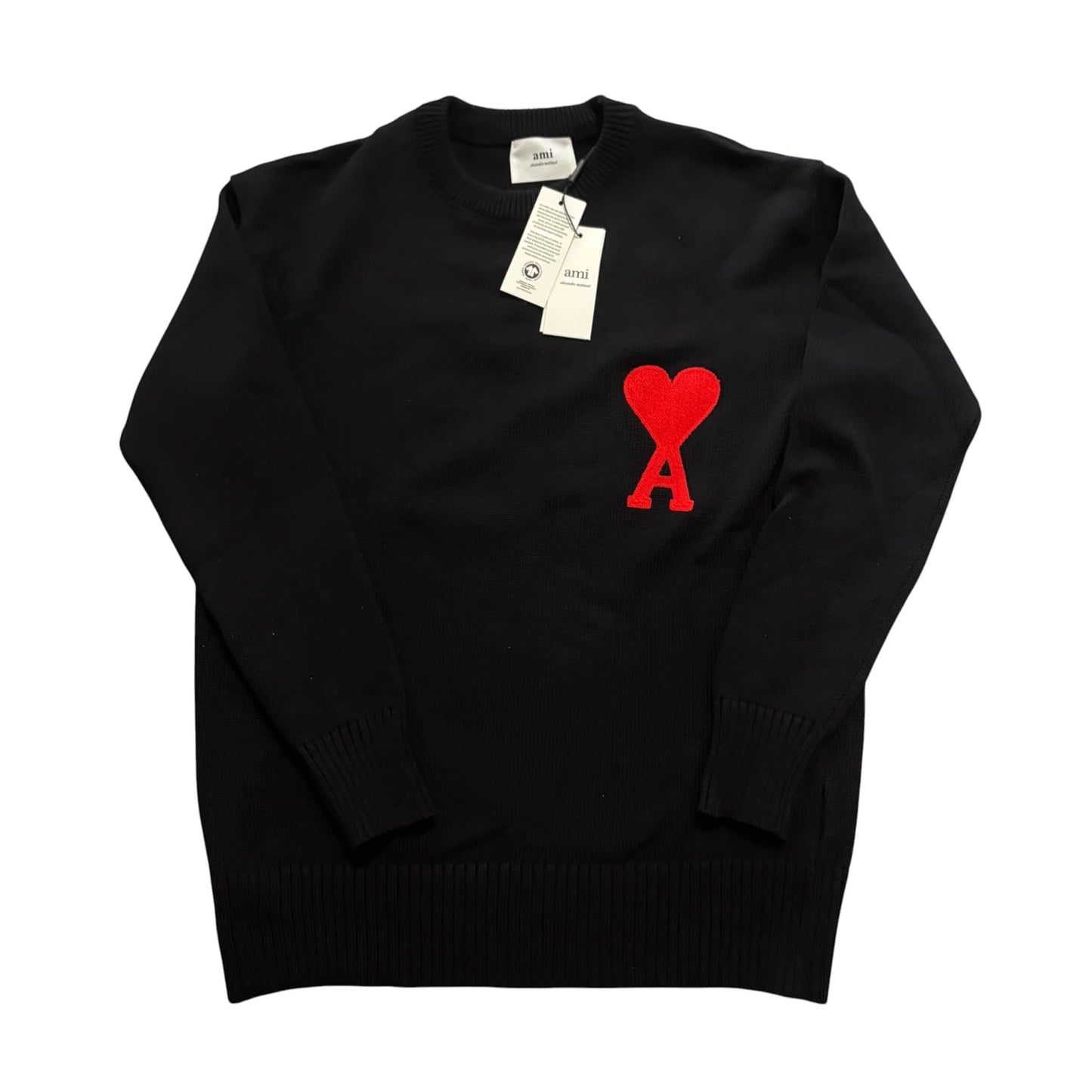 Ami Paris Black Sweater LIMITED