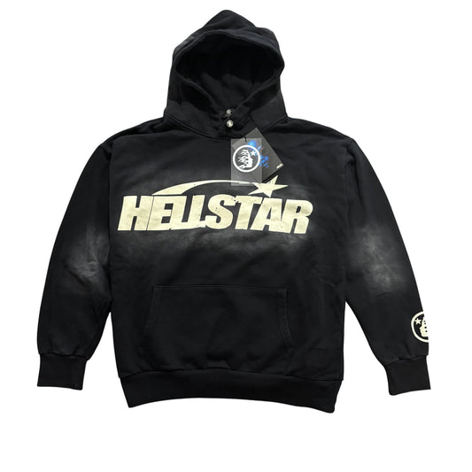 Hellstar Star Logo Black Hoodie