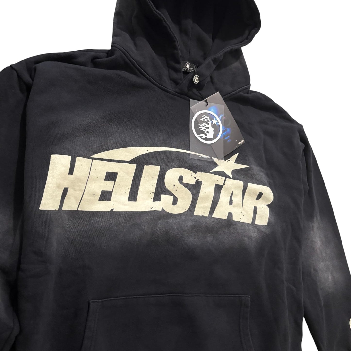 Hellstar Star Logo Black Hoodie