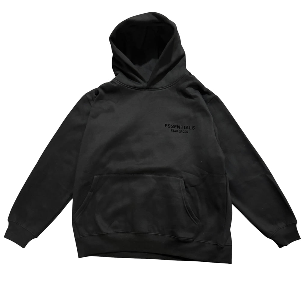 Essentials Double Black Front / Back Logo