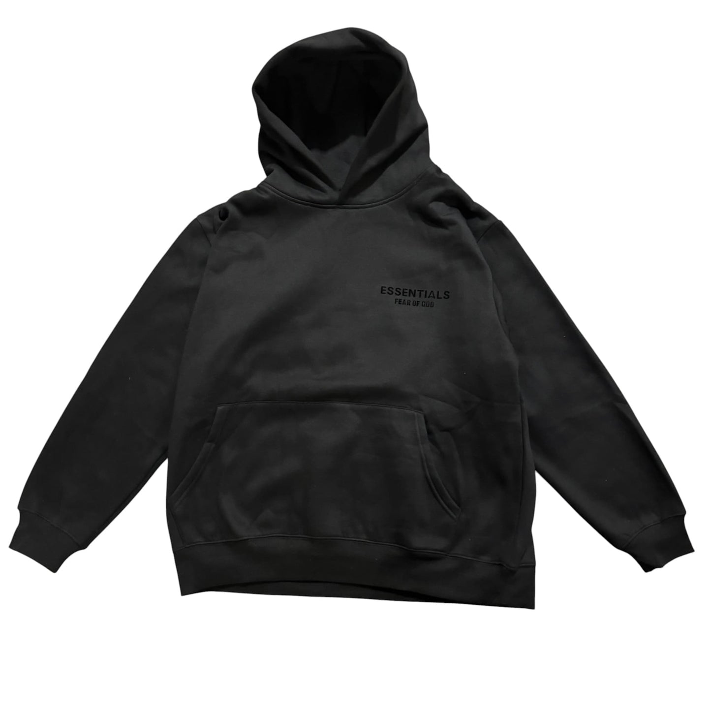 Essentials Double Black Front / Back Logo