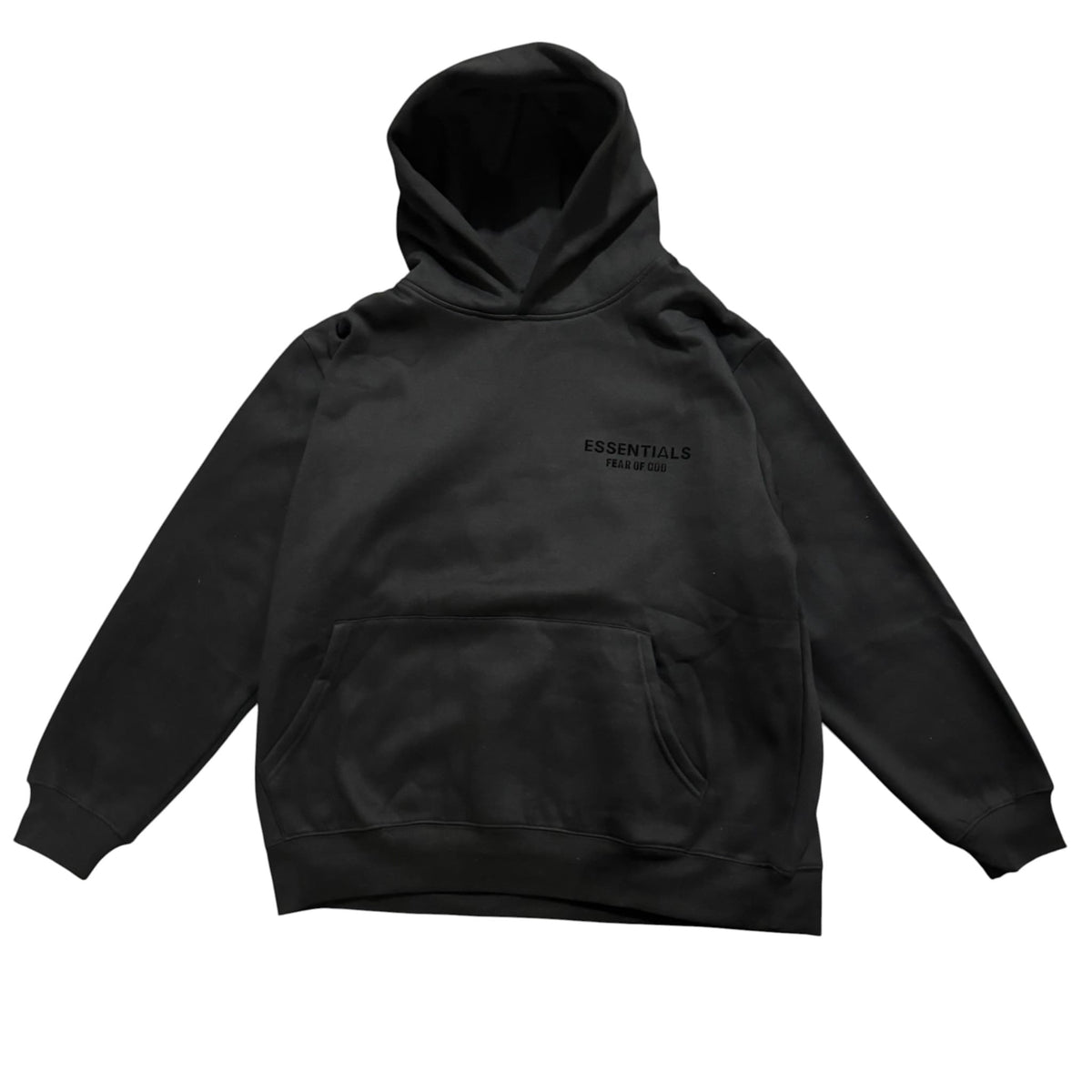 Essentials Double Black Front / Back Logo