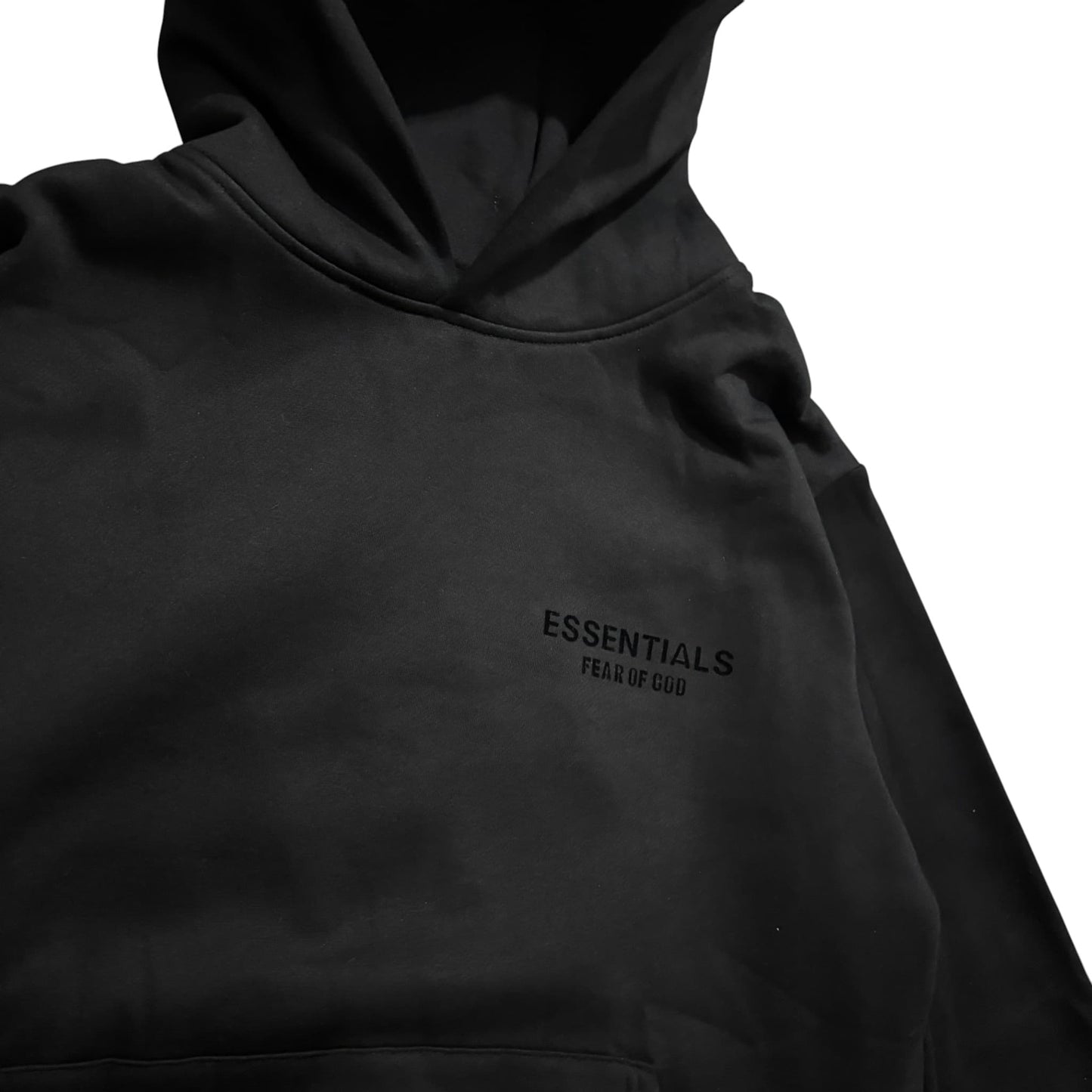 Essentials Double Black Front / Back Logo