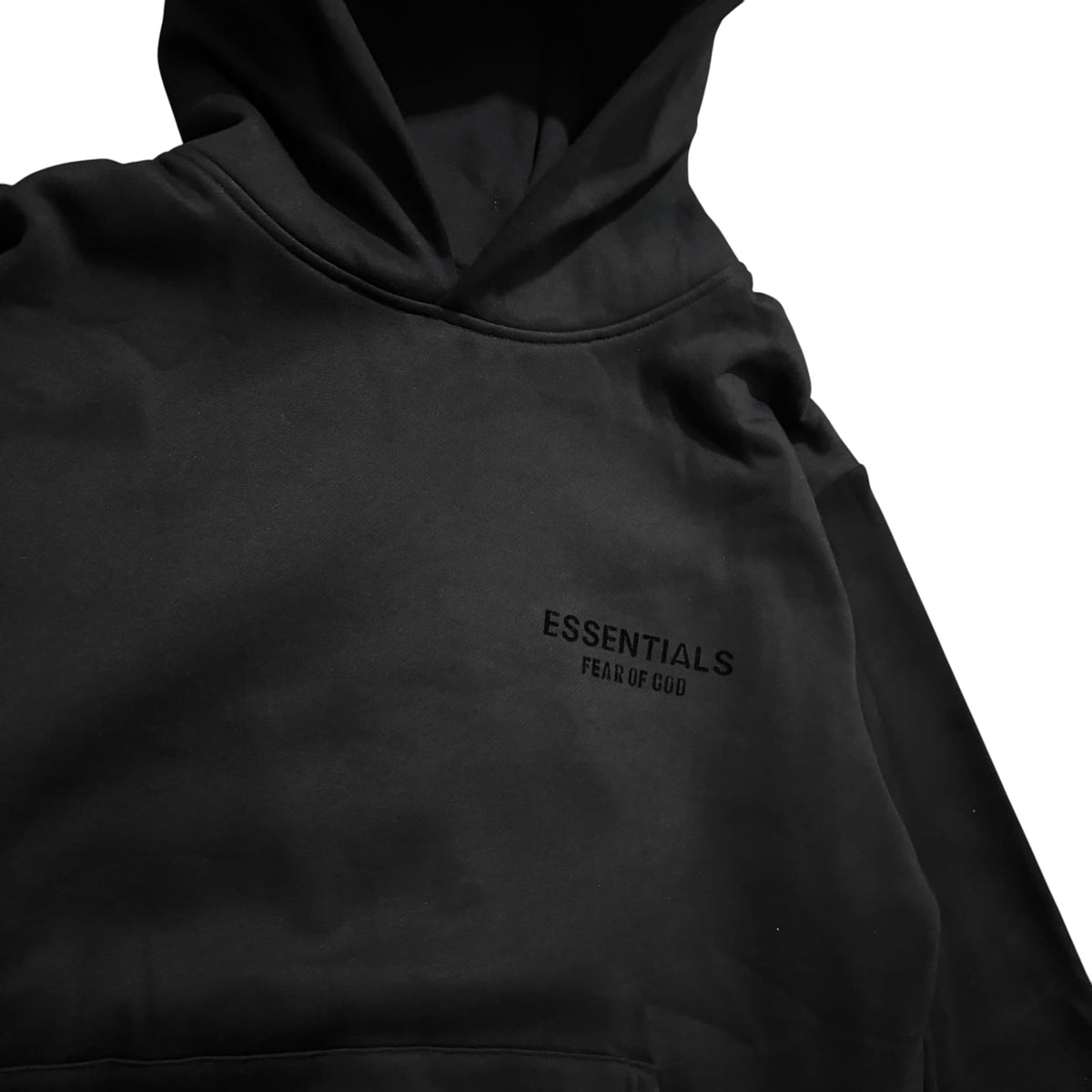 Essentials Double Black Front / Back Logo