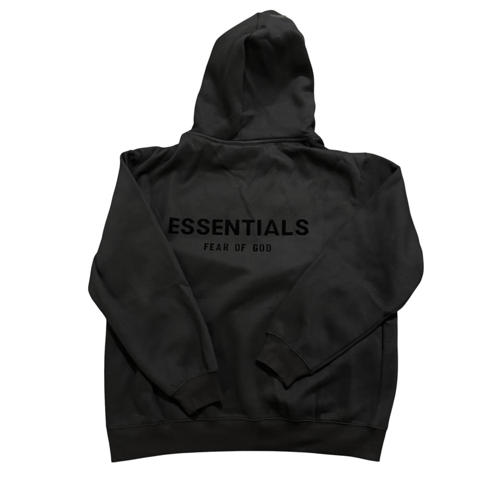 Essentials Double Black Front / Back Logo