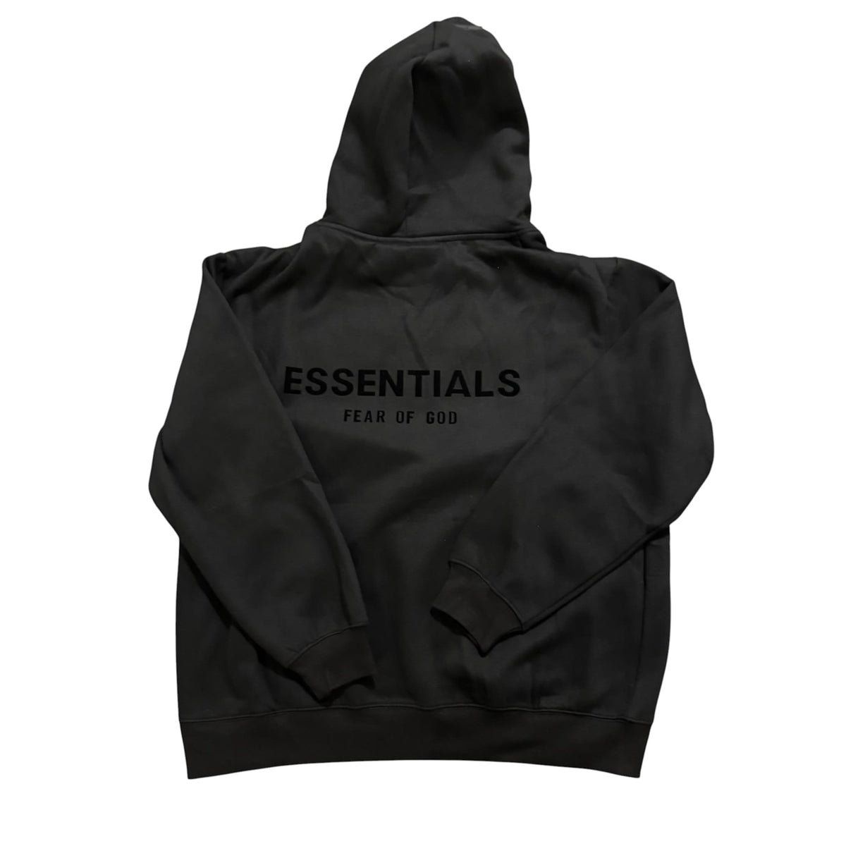 Essentials Double Black Front / Back Logo