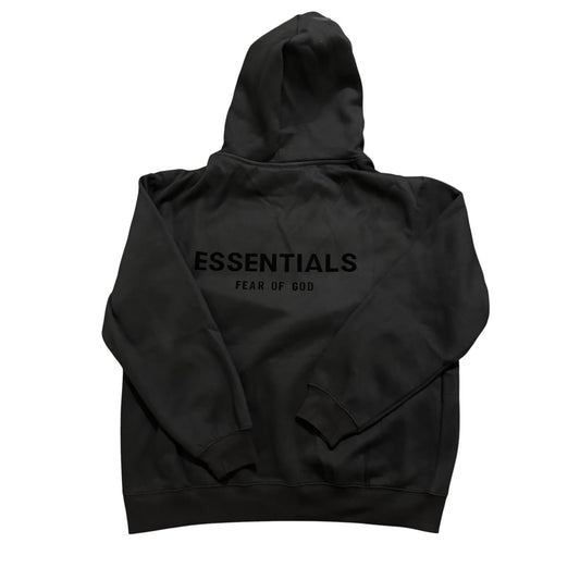 Essentials Double Black Front / Back Logo