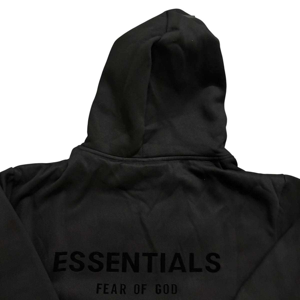 Essentials Double Black Front / Back Logo