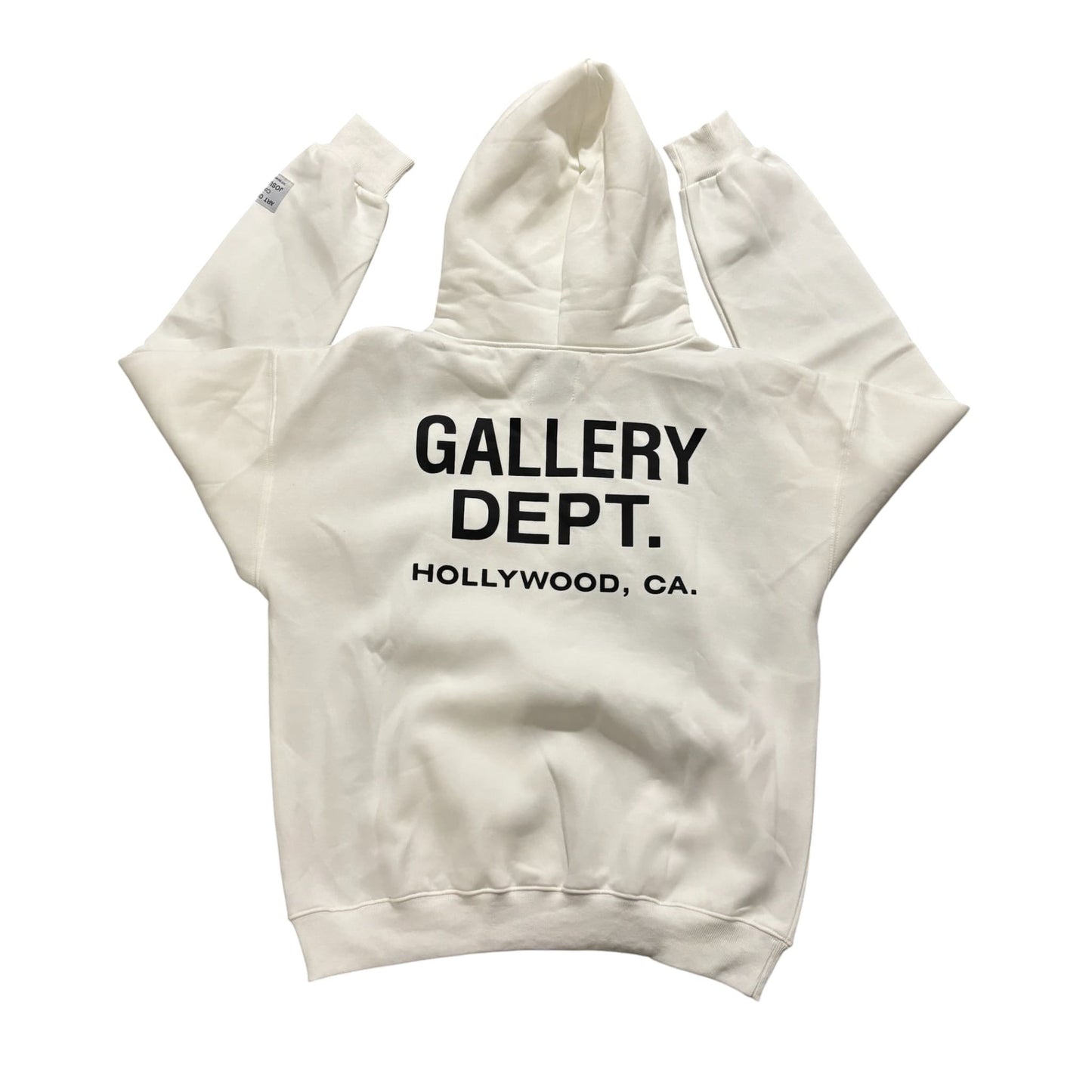 Gallery Dept. White hoodie Double Logo