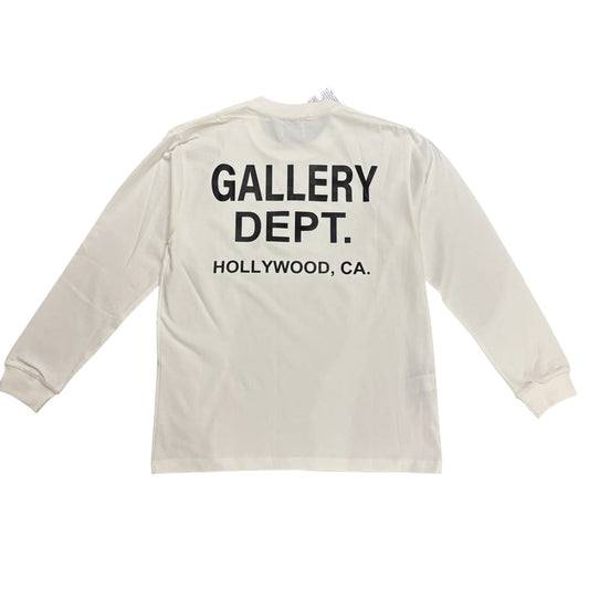 Gallery Dept. White Sweatshirt Double Print