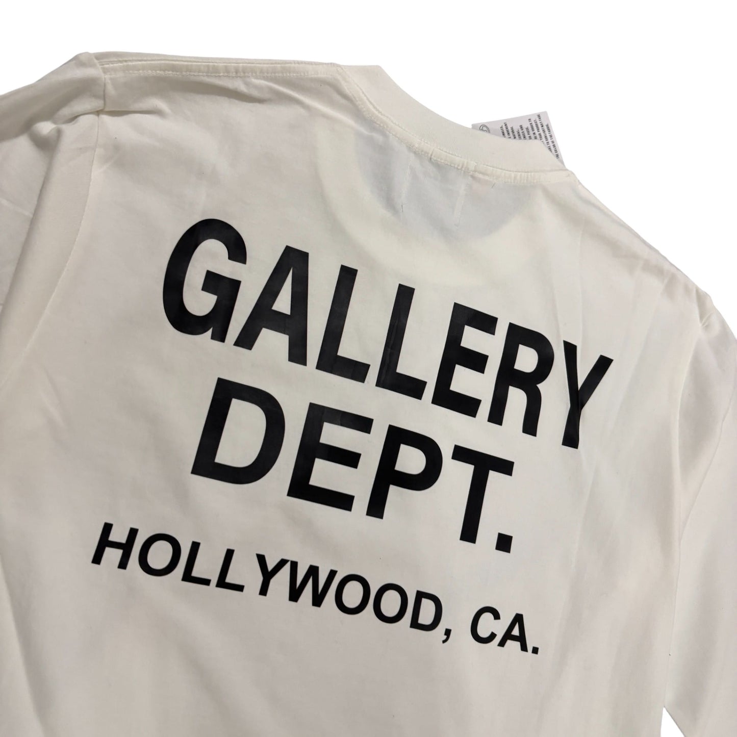 Gallery Dept. White Sweatshirt Double Print