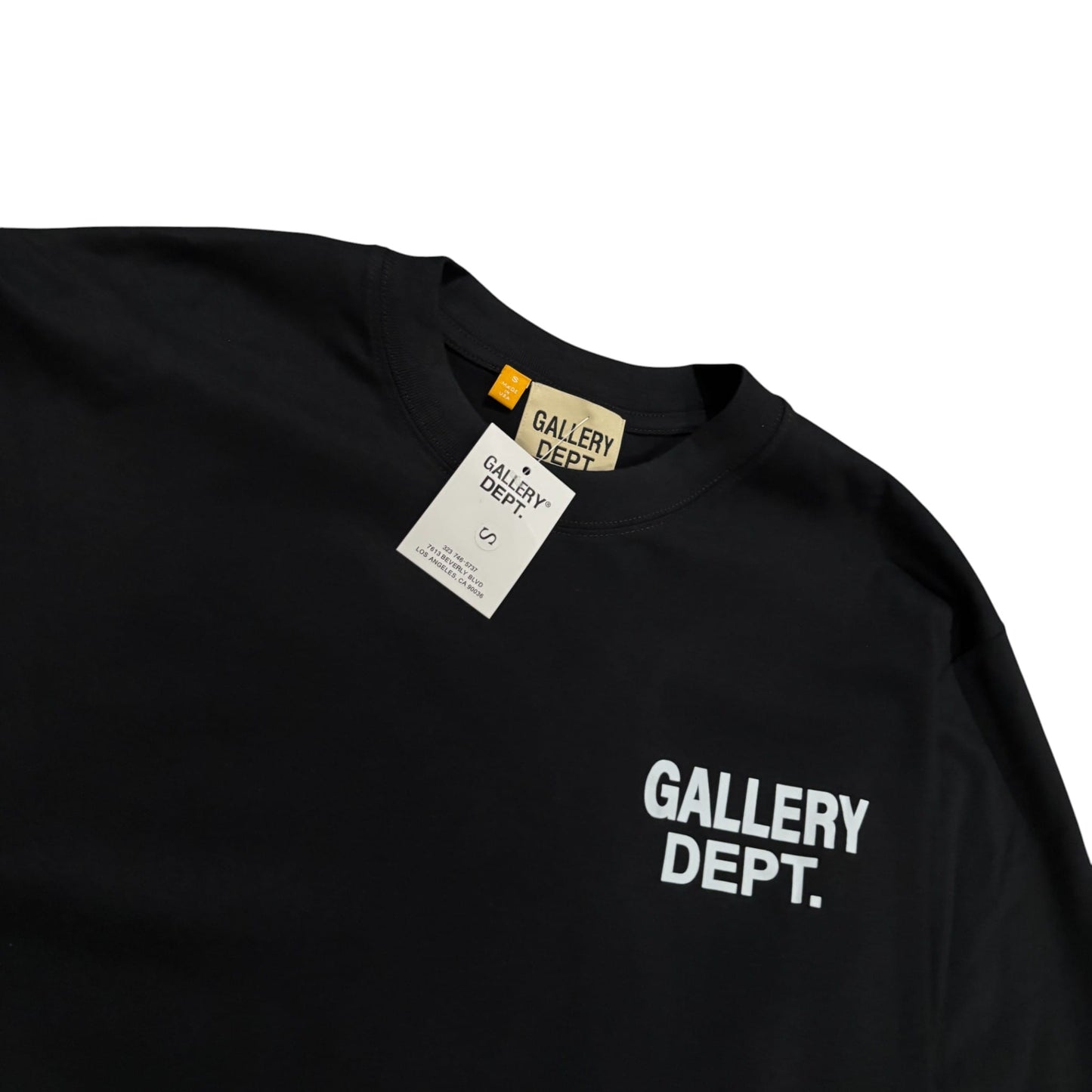 Gallery Dept. Black Sweatshirt Double Print