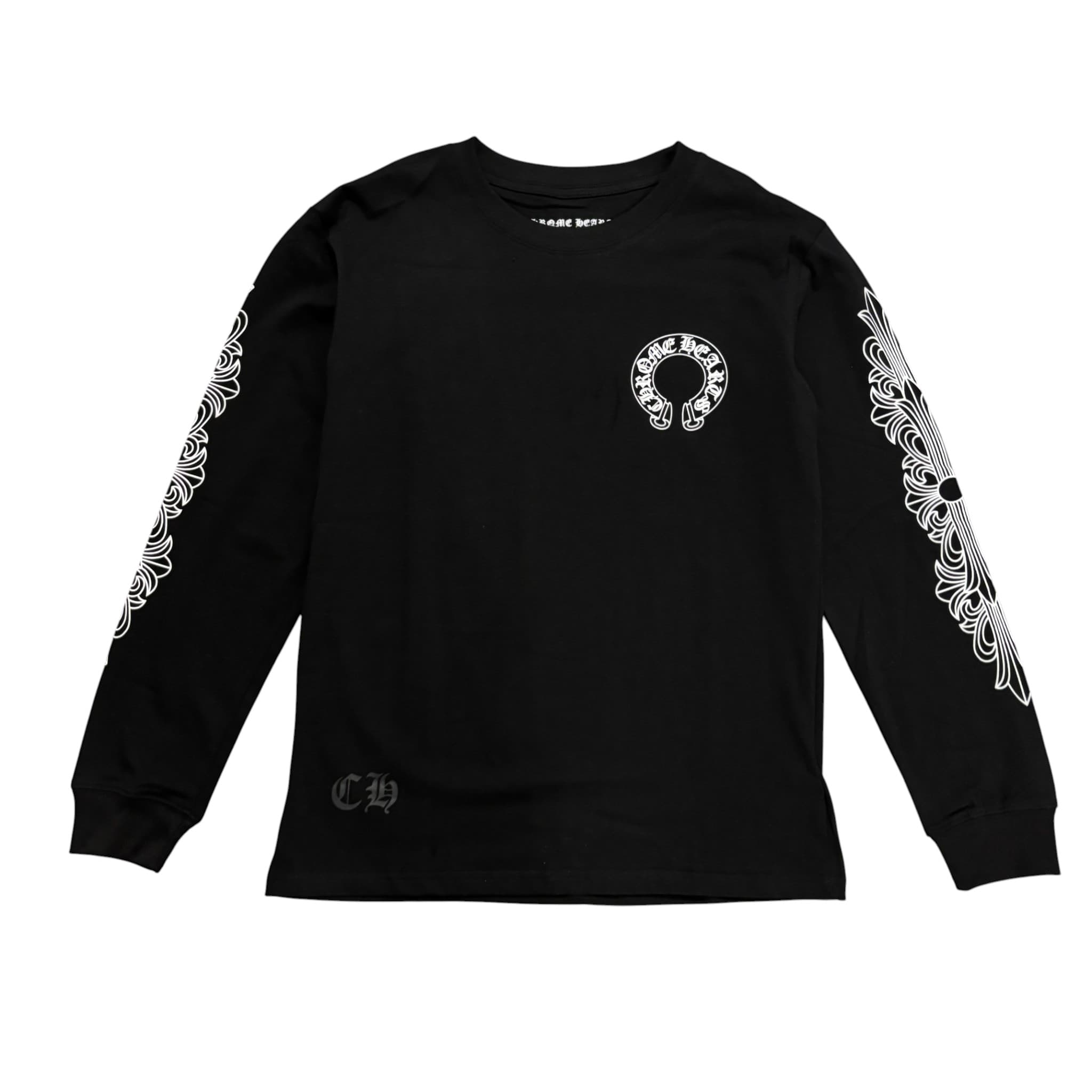 CHROME HEARTS Double Black Sweatshirt 2.0 – URBANHAVEN