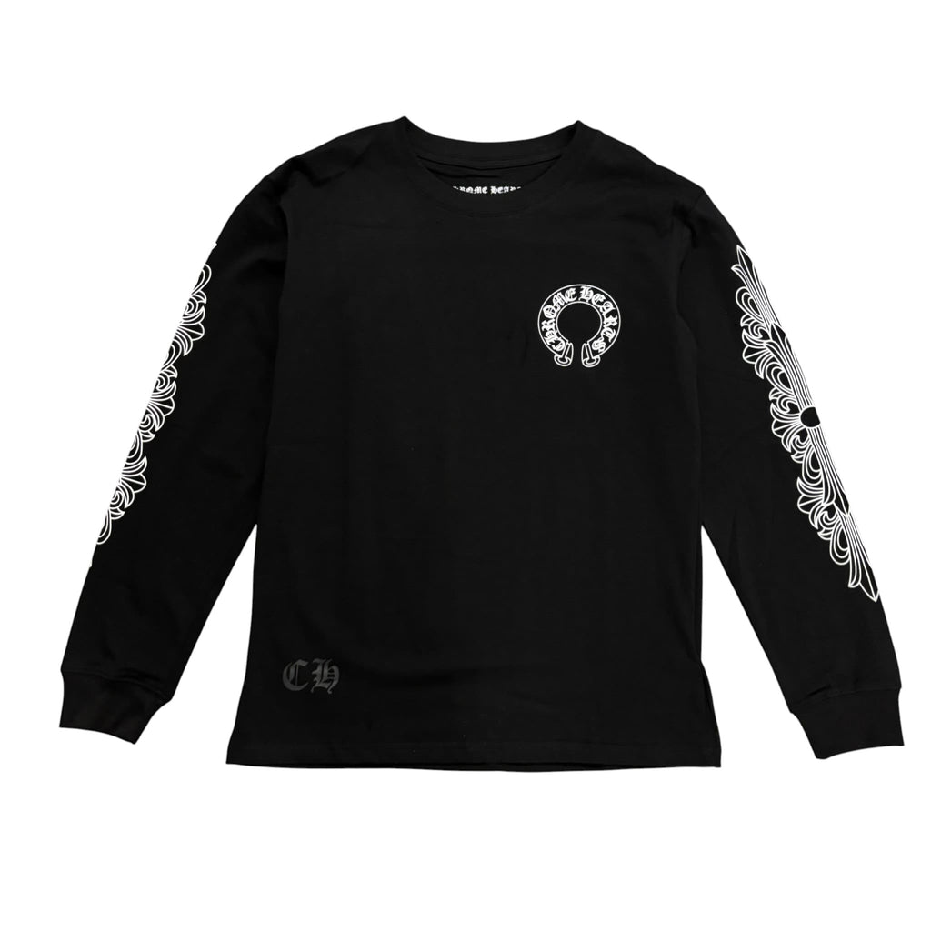 CHROME HEARTS Double Black Sweatshirt 2.0