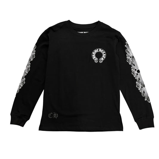 CHROME HEARTS Double Black Sweatshirt 2.0