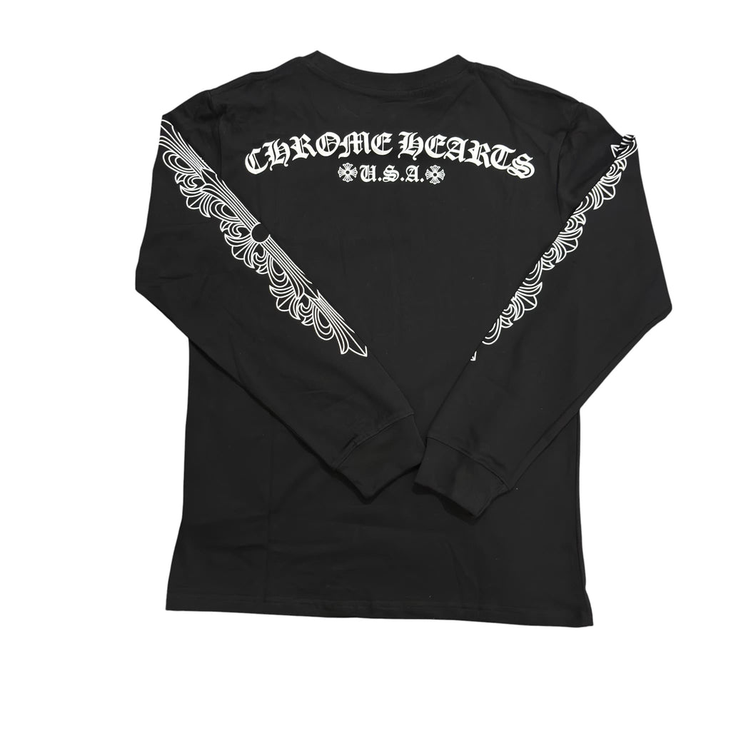 CHROME HEARTS Double Black Sweatshirt 2.0