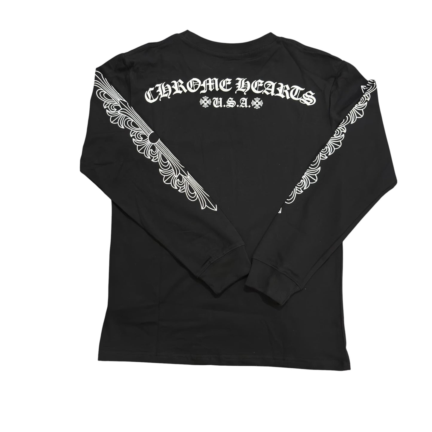 CHROME HEARTS Double Black Sweatshirt 2.0