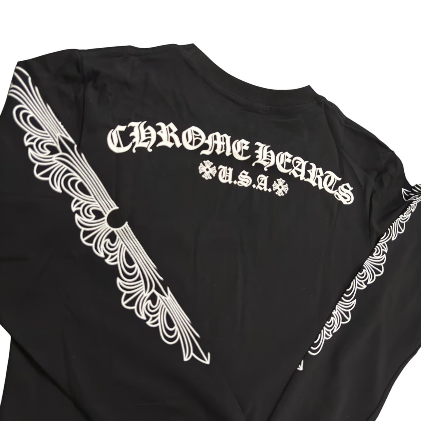 CHROME HEARTS Double Black Sweatshirt 2.0