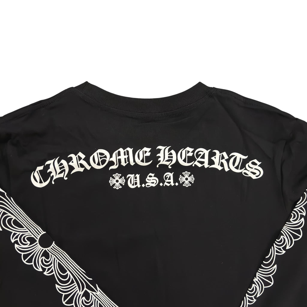 CHROME HEARTS Double Black Sweatshirt 2.0