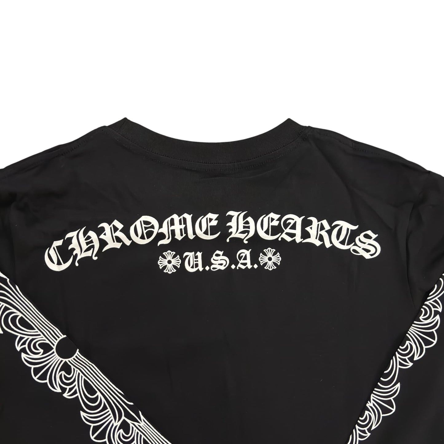 CHROME HEARTS Double Black Sweatshirt 2.0