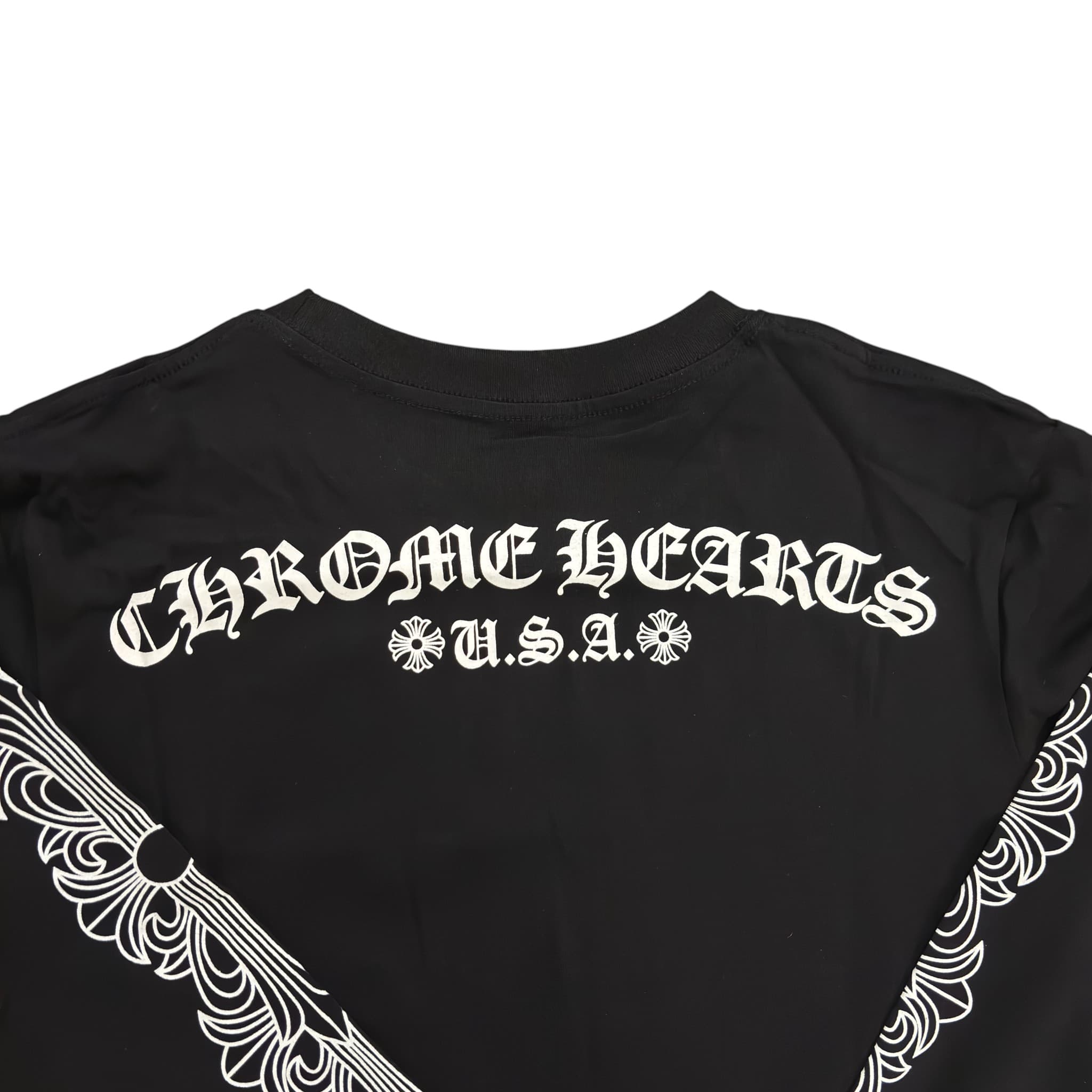 CHROME HEARTS Double Black Sweatshirt 2.0