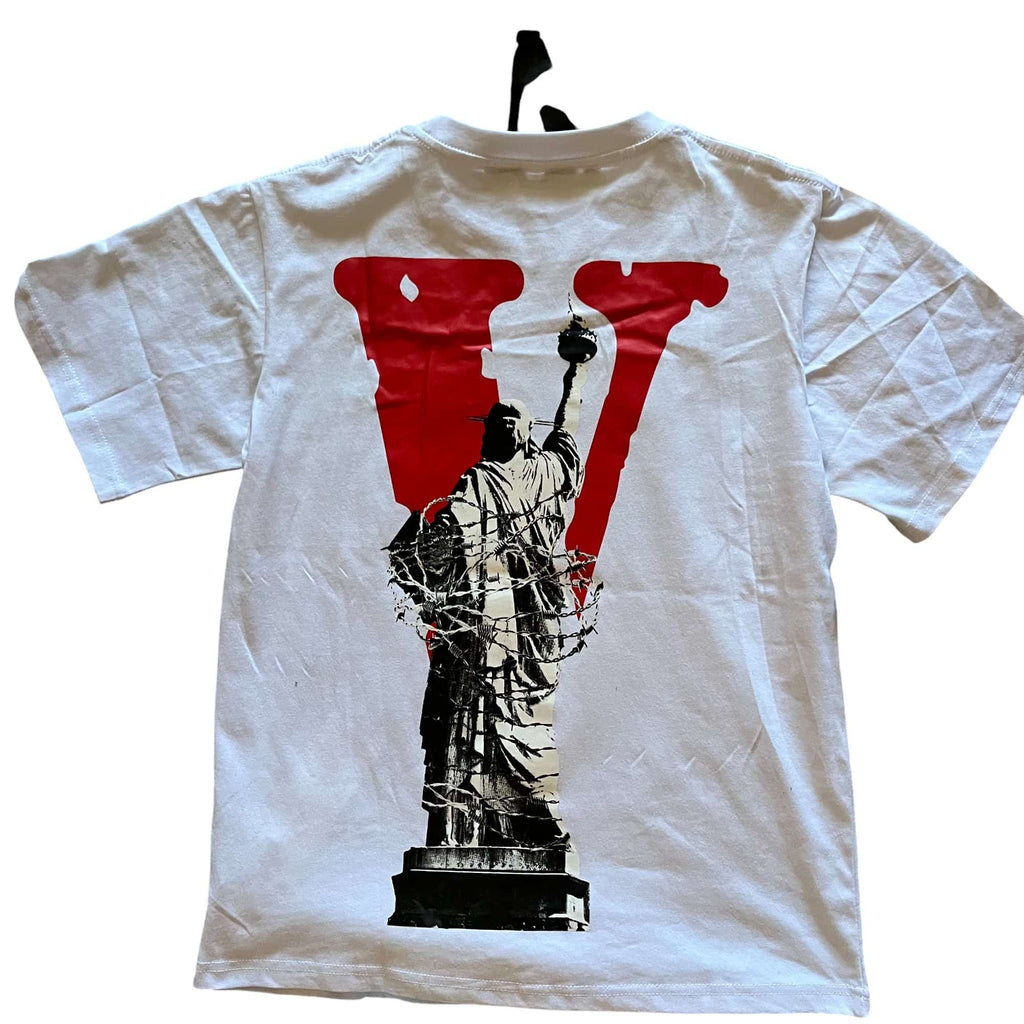 VLONE T-shirt Statue of Liberty White