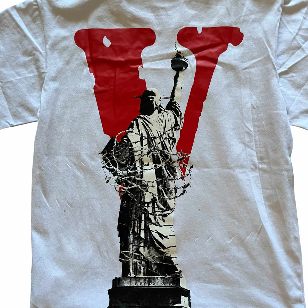 VLONE T-shirt Statue of Liberty White