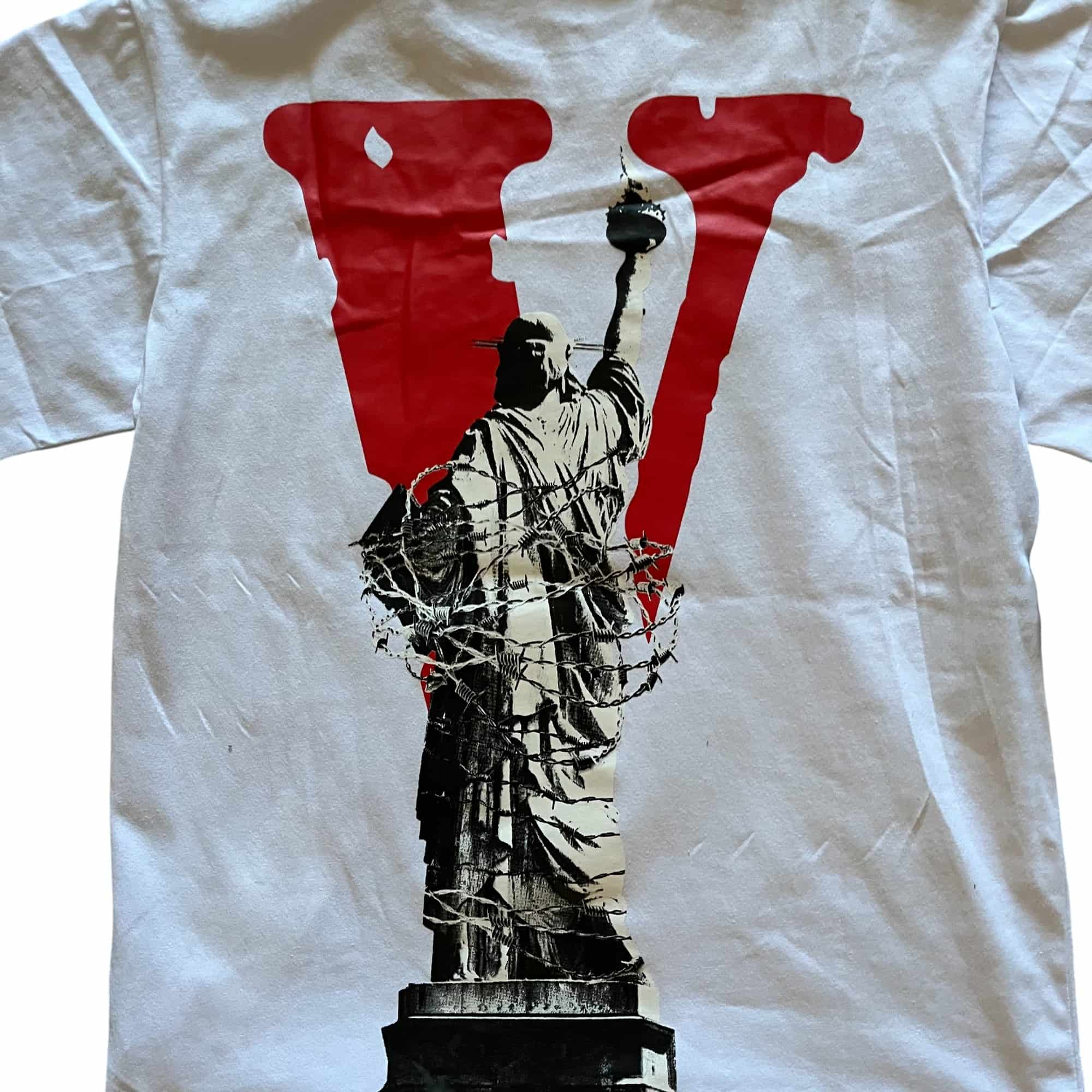 VLONE T-shirt Statue of Liberty White