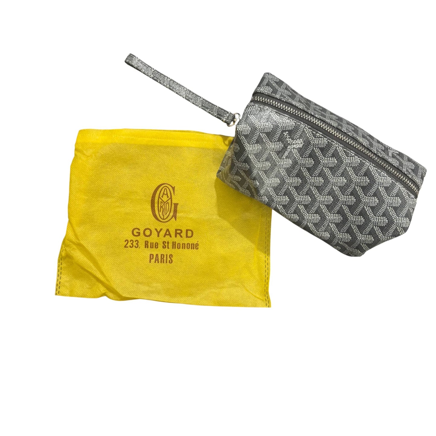 GYRD Gray Clutch Bag